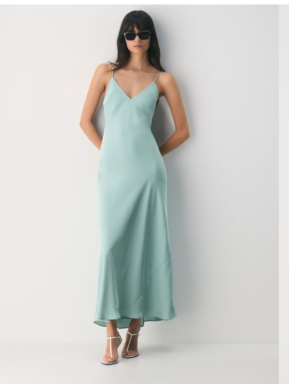 Ten Luminaire Satin Dress